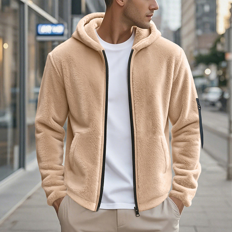 Super Soft Teddy Fleece Hoodie &ndash; Lightweight Warm Zip-Down Outerwear